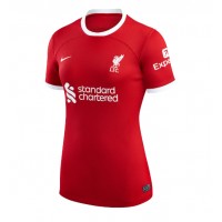 Camisa de Futebol Liverpool Darwin Nunez #9 Equipamento Principal Mulheres 2024-25 Manga Curta